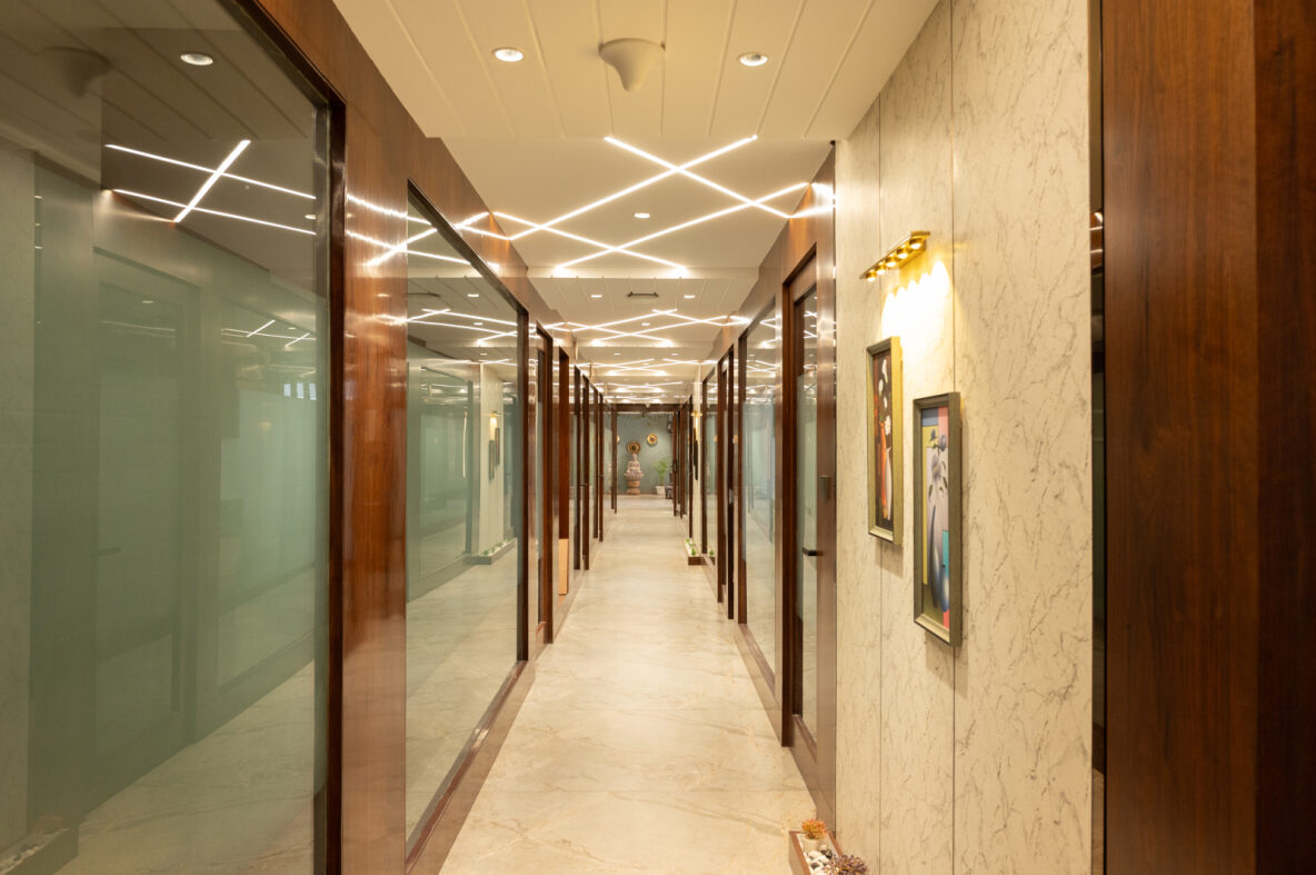 Interior corridor
