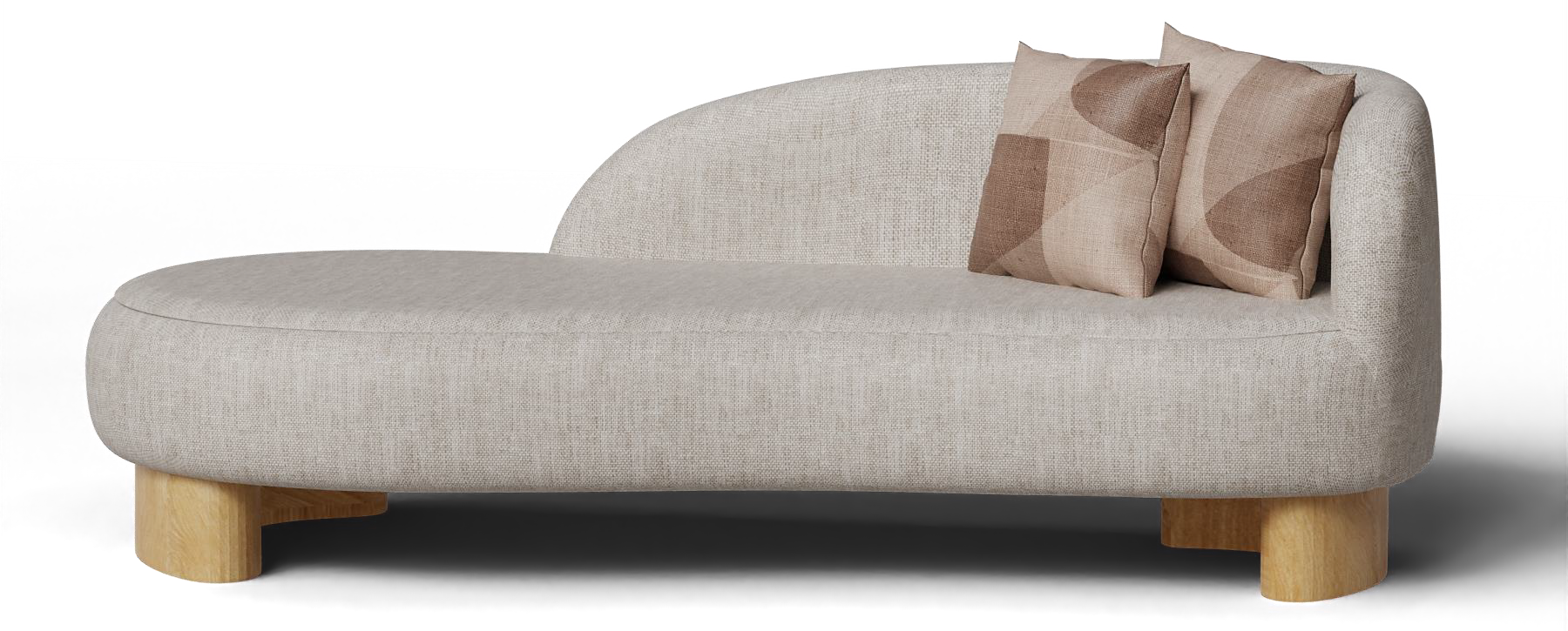 Chaise lounge - linen