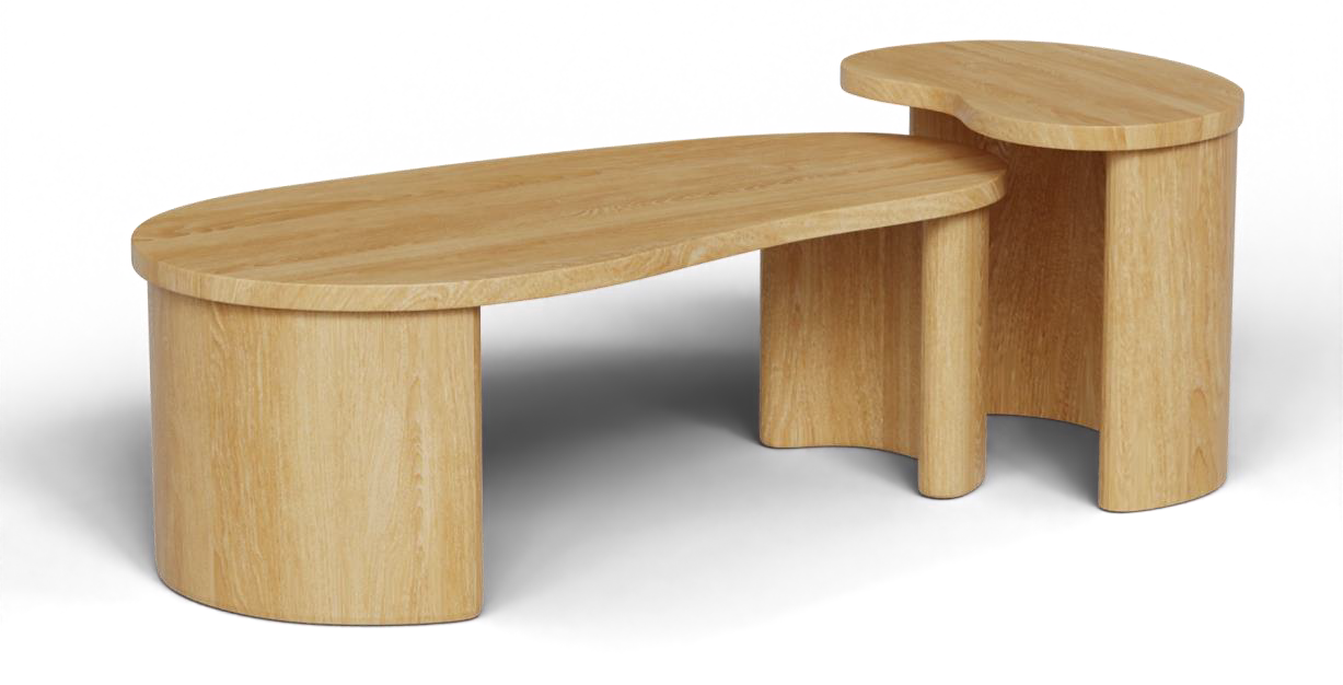 Nesting coffee table set